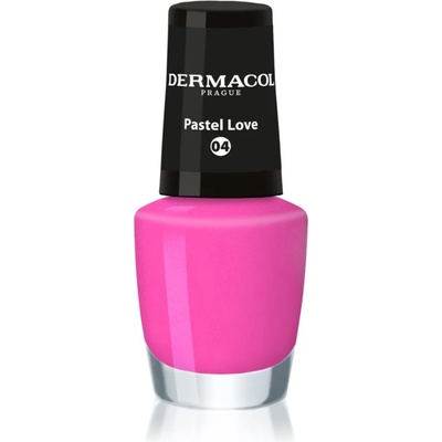 Dermacol Mini лак за нокти цвят 04 Pastel Love 5ml