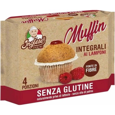 Inglese celozrnné muffiny malinové 160 g