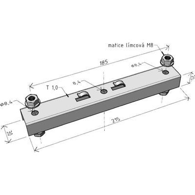 MERKUR Podpěra PZM 150 GZ