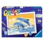 Cre Art Dolphin friends Painting kit
