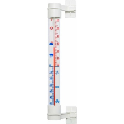 Teploměr MEDIUM venkovní okenní bílý 24cm – Zboží Dáma