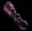 DreamToys Glaze Glass Rosebud Beaded Dildo Pink