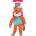 KONG ® Floppy Knots Fox 23, 5 cm играчка за куче