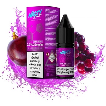 Nasty Juice Salt Asap Grape 10 ml 20 mg