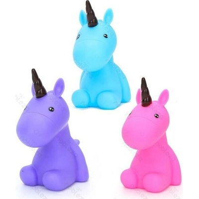 Nobleza gumová jednorožec 16 cm modrá