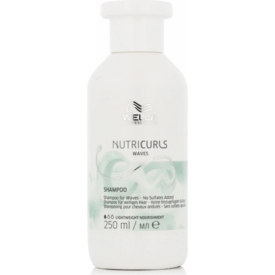 Wella Nutricurls Waves Shampoo for Waves 250 ml varianta Nový obal