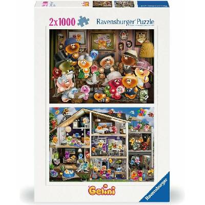 Ravensburger sada 2v1 2x1000 dielov
