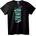 NOONEBRAND Тениска Бащина ръка - S, Black