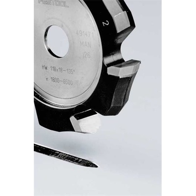 Festool HW 118x18-135°/Alu Drážkovací fréza ve tvaru V 491471