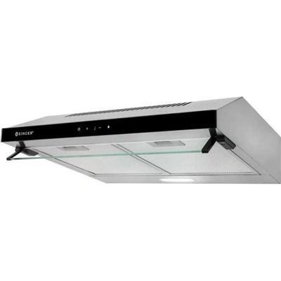 Singer Аспиратор SINGER LIN602D inox BLACK GLASS 24 60 cm (LIN602D inox BLACK GLASS)