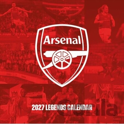 Oficiální nástěnný FC Arsenal: Legendy 30,5 x 30,5|61 cm Arsenal Pulp Press 2027