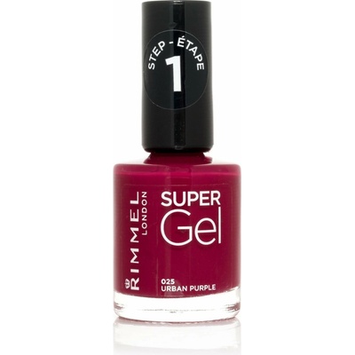 Rimmel London Super Gel 12 ml - 025 Urban Purple