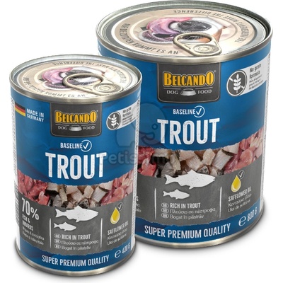 BELCANDO Baseline trout 24x400 g
