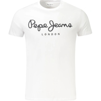 Pepe Jeans Мъжка тениска с къс ръкав pepe jeans, Размер m, Цвят Бял (pm508210_bi800)