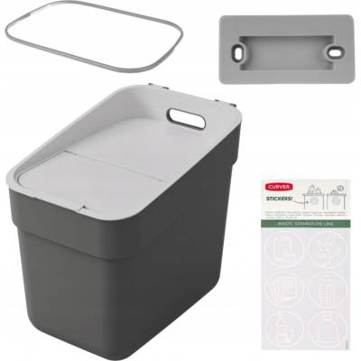 Curver® READY TO COLLECT, 20L, 24,6x36,7x33,1 cm, biely