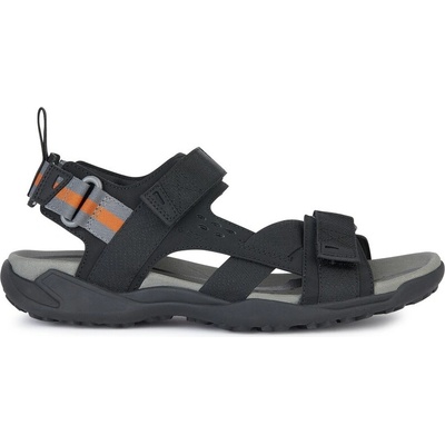 Geox TERRENO + GRIP B čierne sivé hnedé
