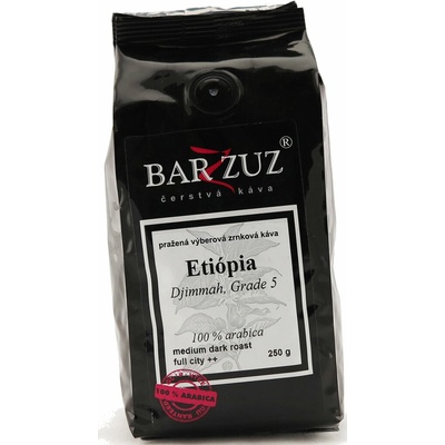 BARZZUZ Etiópia Djimmah Grade 5 200 g
