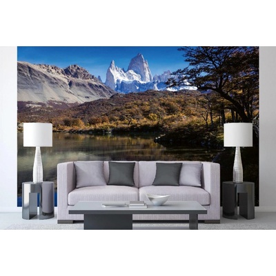 Dimex MA-5-3060 Samolepicí vliesová fototapeta na zeď Jezero v Patagonii rozměry 375 x 250 cm