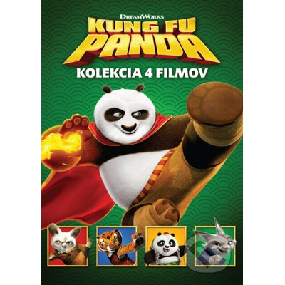 Kung Fu Panda kolekcia 1-4 DVD