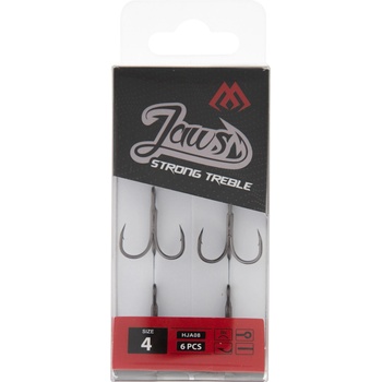 Mikado trojháčky JAWS STRONG vel.2 6 ks