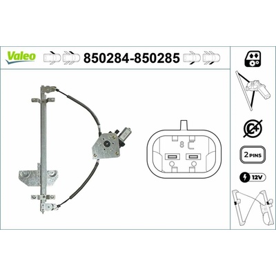 Mechanizmus zdvíhania okna VALEO 850284