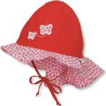Sterntaler Лятна детска шапка с UV 30+ защита Sterntaler - Червена с пеперуди, 51 cm, 18-24 месесца (1411911-807) - baby