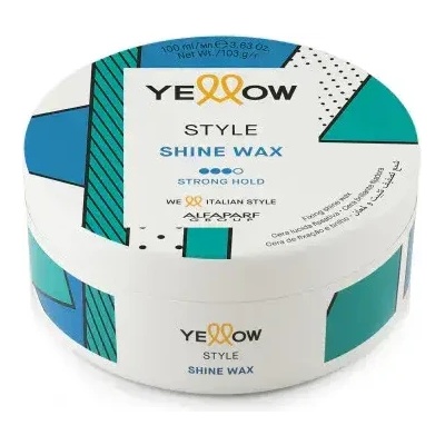Yellow Professional Вакса за блясък със силна фиксация Yellow Style Shine Wax