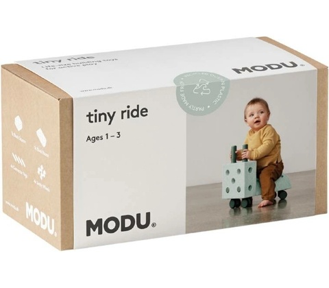 MODU ocean forest Tiny Ride mint/ green