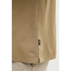 HUGO BOSS Памучна блуза с дълги ръкави C-Townley 01 (50555107)