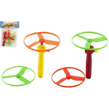 Teddies Vystřelovací vrtulka + startér 9cm 2 barvy