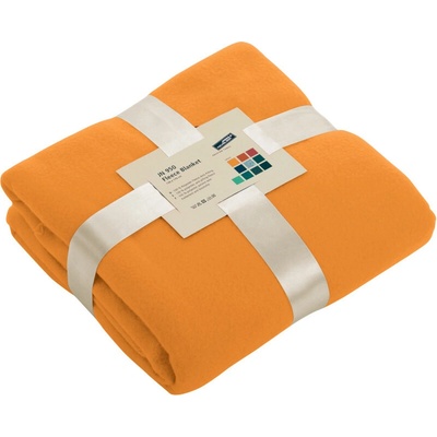 James & Nicholson Deka JN 950, fleecová, 130x170cm COT02095023599-orange Oranžová UNI