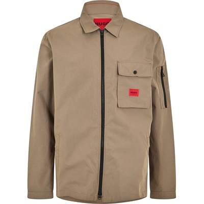 Hugo Men's Emmond Overshirt - Medium Grey