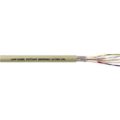 Lapp 34258/500 dátový kábel UNITRONIC® CY PiDY (TP) 12 x 2 x 0.25 mm² sivá 500 m