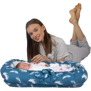 Sevibaby Легло за новородено Цвят СИНИ ПЕРА