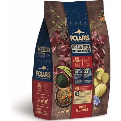 Polaris GF pes Adult hovězí krůta 2,5 kg