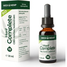 MEDIHEMP CBD olej 10% complete 3000 mg 30 ml CO2 extrakce