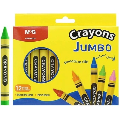 M&G Jumbo voskovky sada 12 ks
