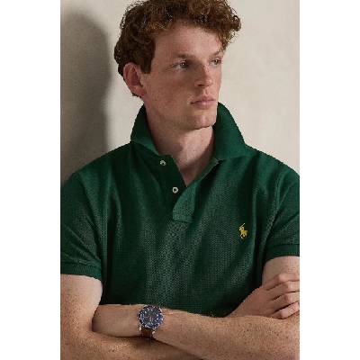 Ralph Lauren тениска с яка мъжка от памук (710680784)