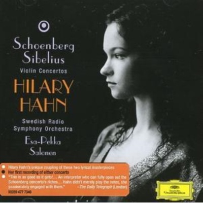 HAHN HILARY - SIBELIUS/ SCHOENBERG: CONCERTOS POU CD