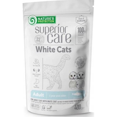 Nature's Protection suché krmivo s obsahem sledě 0,4 kg