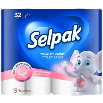 Selpak Тоалетна хартия Селпак - Selpak 32 бр. пудра