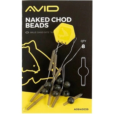 AVID Korálek Naked Chod Beads 8 ks