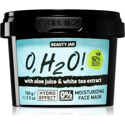 Beauty Jar O, H2O! хидратираща маска за лице с алое вера 120 гр