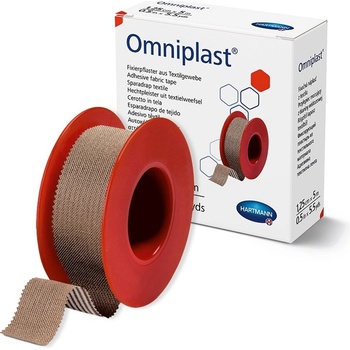 Omniplast náplast cívková textilní 5 cm x 5 m