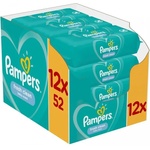 Pampers Fresh Clean мокри кърпи 12 x 52 броя - bubu