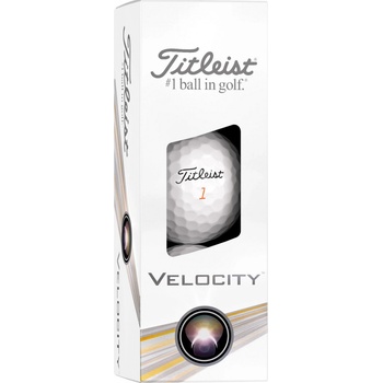 Titleist Velocity 2024 biele 3 ks