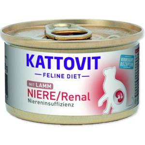 KATTOVIT Консерва Kattovit Niere/Renal агнешко 85g (393-772015)