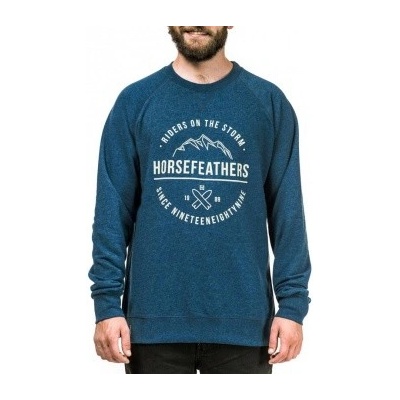 Horsefeathers mikina TIMOTHY heather navy