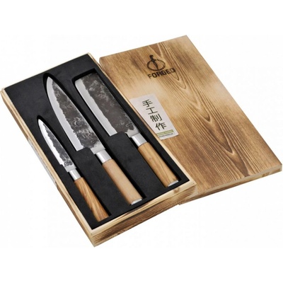 FORGED sada nožů Olive 3 ks