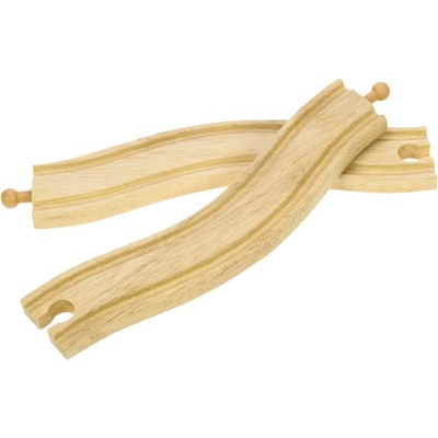 Bigjigs Rail Obloukové koleje 22cm 2ks